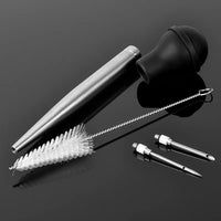 Stainless Steel Turkey Baster Cooking Turkey Chicken Oil Dropper BBQ Food Flavour Baster Syringe Tube Pump Pipe Kitchen Tools