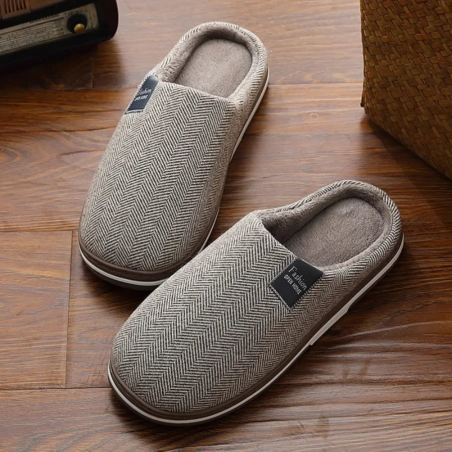 Mens For Men House Warm Slip Soft Plush Flop Slippers Flip On Shoes Slippers Men'S Slipper Mens Wide Slippers Wide Width